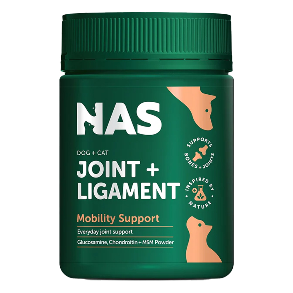Natural Animal Solutions (NAS) Joint & Ligament Support Powder for Dogs and Cats for Dog Supplies